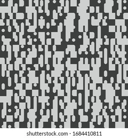 Pixel Abstract Mosaic Background Squares Design Elements Pattern Vector illustration