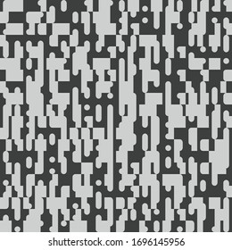 Pixel Abstract Mosaic Fondo cuadrado Elementos de diseño Ilustración Vector de patrón