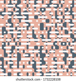 Pixel Abstract Mosaic Background Squares Design Elements Pattern Vector illustration