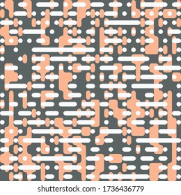 Pixel Abstract Mosaic Background Squares Design Elements Pattern Vector illustration