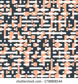 Pixel Abstract Mosaic Background Squares Design Elements Pattern Vector illustration