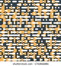 Pixel Abstract Mosaic Background Squares Design Elements Pattern Vector illustration
