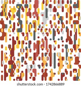Pixel Abstract Mosaic Background Squares Design Elements Pattern Vector illustration