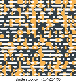 Pixel Abstract Mosaic Background Squares Design Elements Pattern Vector illustration