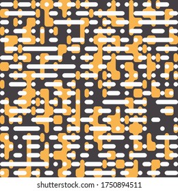 Pixel Abstract Mosaic Background Squares Design Elements Pattern Vector illustration