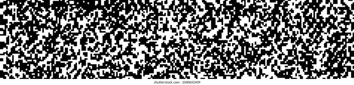 Pixel Abstract Mosaic Design Texture. Monochromatic Abstract Background. Vector Illustration