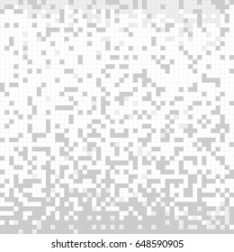 Pixel abstract pattern background. Vector.
