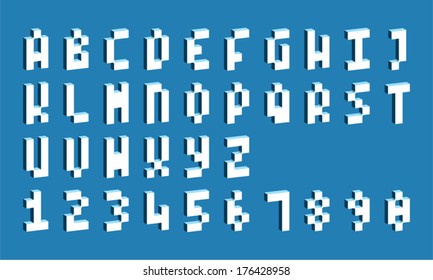 Pixel Alphabet
