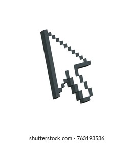Pixel arrow cursor Icon.