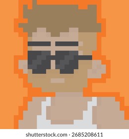 Pixel Art 8 Bit Avatar