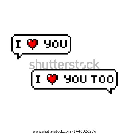 Similar – Image, Stock Photo I love you too
