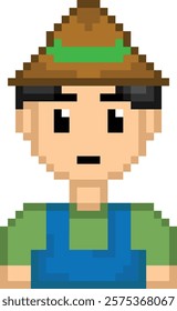 pixel art about people's work