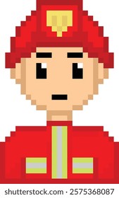 pixel art about people's work