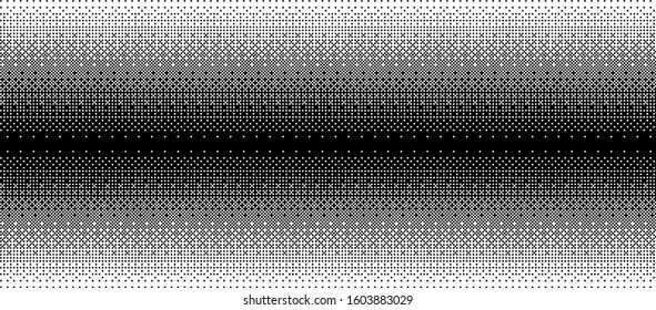 Pixel Art Abstract Mosaic Gradient Design Background. Monochromatic Abstract Background. Vector Illustration.