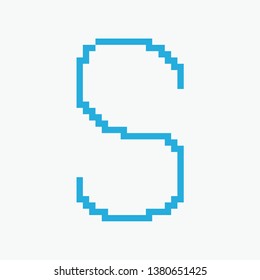 pixel art alphabet