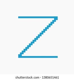 pixel art alphabet