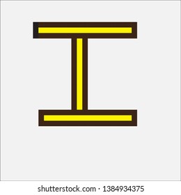 Pixel art alphabet type I