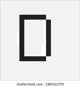 pixel art alphabet type D