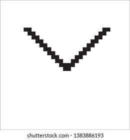  Pixel art alphabet type V
