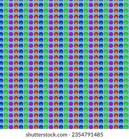 Pixel art background of lots fire with variation colour and heat on pixelated style.Pixel art,8bits perfect for game asset or design asset element for your game design asset. Background pattern.