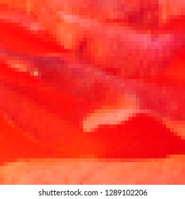 Pixel art background. Vector illustration. Abstract square pixel pattern. Mosaic background