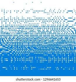 Pixel art background. Vector illustration. Abstract square pixel pattern. Mosaic background