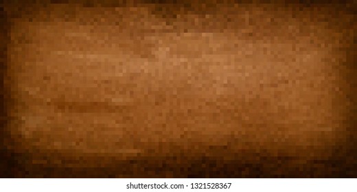 Pixel art background. Vector illustration. Abstract square pixel pattern. Mosaic background