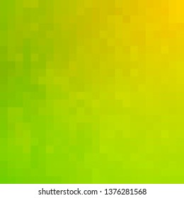 Pixel art background. Vector illustration. Abstract square pixel pattern. Mosaic background