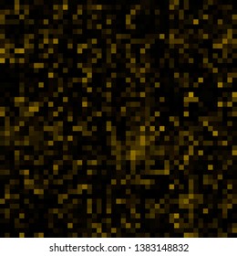 Pixel art background. Vector illustration. Abstract square pixel pattern. Mosaic background