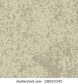 Pixel art background. Vector illustration. Abstract square pixel pattern. Mosaic background