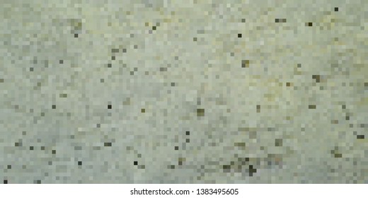 Pixel art background. Vector illustration. Abstract square pixel pattern. Mosaic background