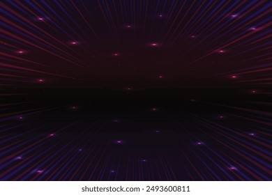 Pixel art background.8 bit game. retro game. for game assets in vector illustrations. Retro Futurism Sci-Fi Background. glowing neon grid. and stars from vintage arcade comp