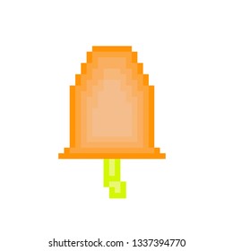 pixel art bell