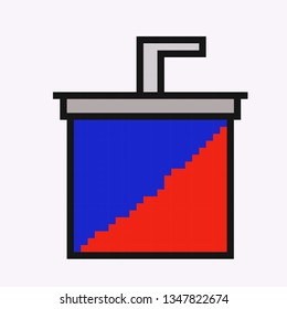 pixel art beverage
