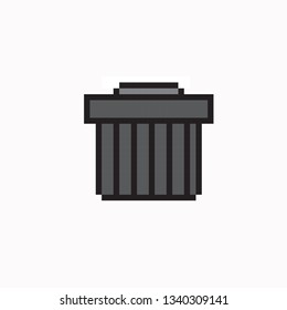 pixel art bin