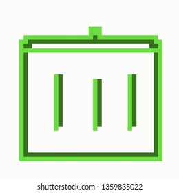 pixel art bin