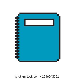 pixel art book