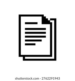 Pixel Art Business Document Files