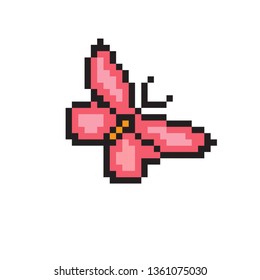 pixel art Butterfly