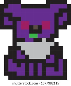 pixel art cartoon