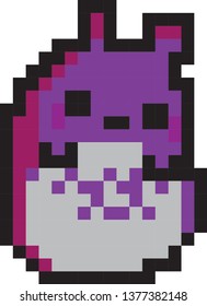 pixel art cartoon