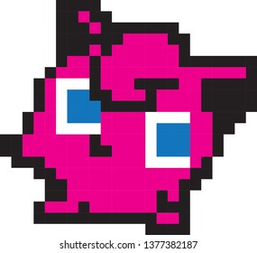pixel art cartoon