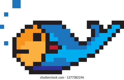 pixel art cartoon