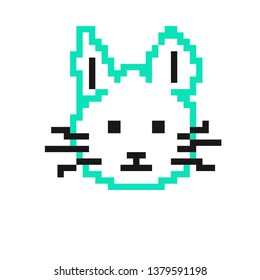 pixel art cat