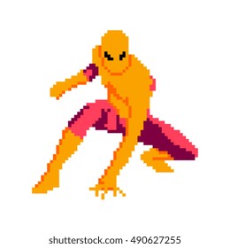 pixel art character