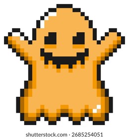 Personagem de arte pixel fantasma Halloween (9)