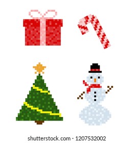 pixel art  Christmas