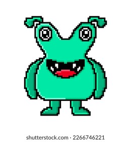 pixel art cute monster design kawaii