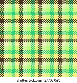 Pixel art design, seamless pattern