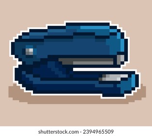 grapador de diseñador de píxeles, oficina, escuela, herramienta, ilustración vectorial, ilustrador eps 10, editable, estilo vectorial de píxeles.